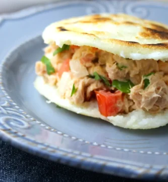 Receta de arepa de pescado