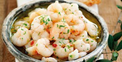 Gambas rojas de Garrucha