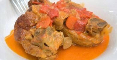Cordero asado