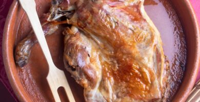Cordero asado