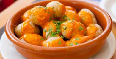 Papas arrugadas con mojo