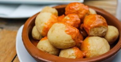 Papas arrugadas con mojo