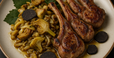 Chuletillas al sarmiento