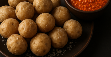 Papas arrugadas con mojo