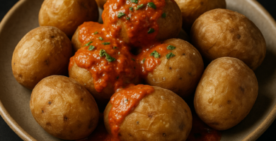 Papas arrugadas con mojo