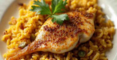 Arroz con pescado