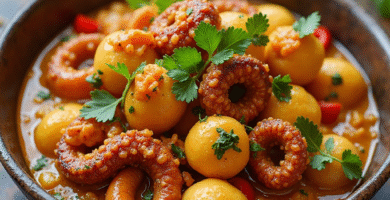 Octopus Curry