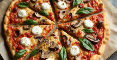 Pizza al estilo de Nueva York