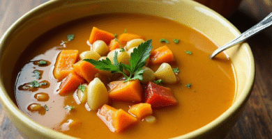 Caldo de maní