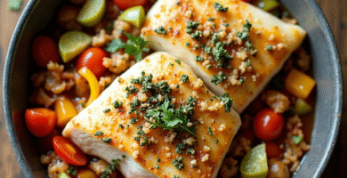 Productos del mar frescos