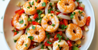 Productos del mar frescos