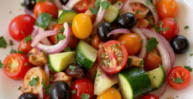 Ensaladas mediterráneas